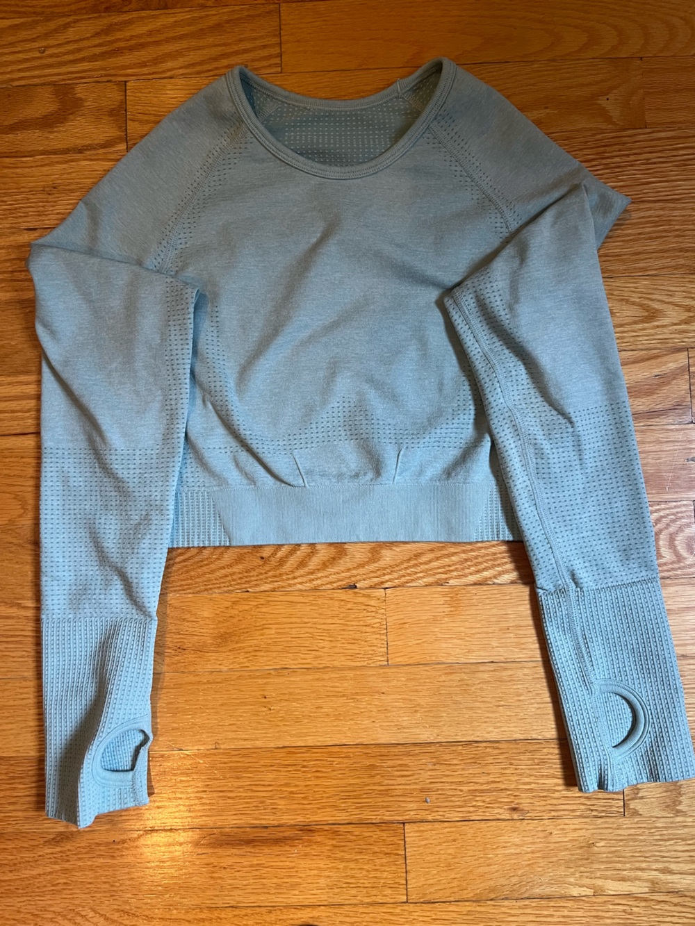 Woman’s Light Blue Knit Sweater